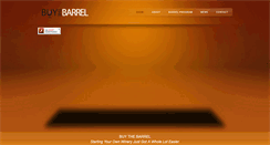 Desktop Screenshot of buythebarrel.net